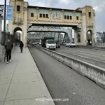 Burrard Bridge Vancouver over False Creek